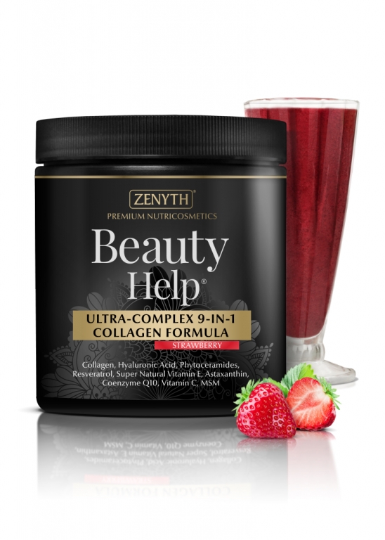 BeautyHelp ultra complex 9in1 capsuni 300g - ZENYTH