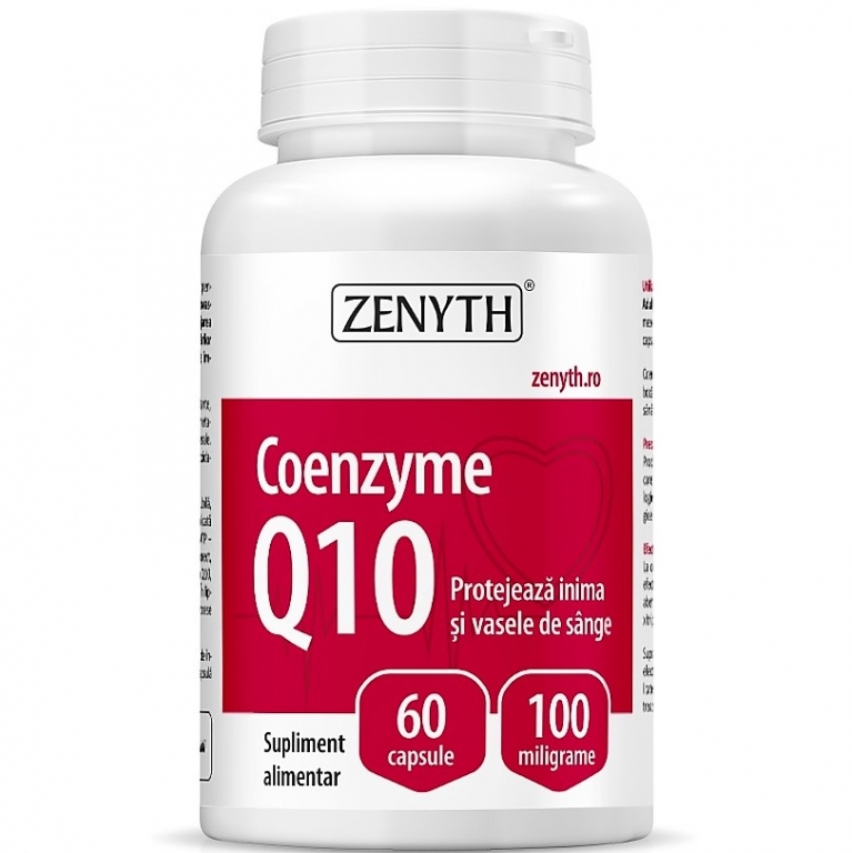 Coenzima Q10 100mg 60cps - ZENYTH