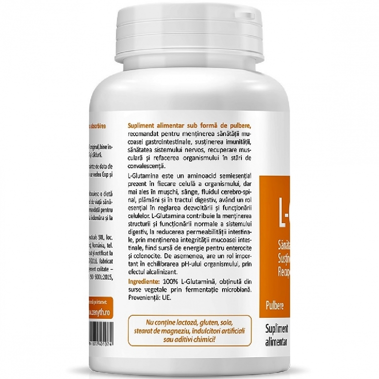 Lglutamina pulbere 120g - ZENYTH