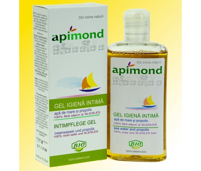 Gel igiena intima apa mare propolis bio 200ml - APIMOND