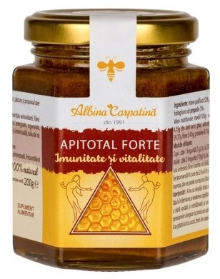 Miere Apitotal Forte imunitate vitalitate 200g - ALBINA CARPATINA