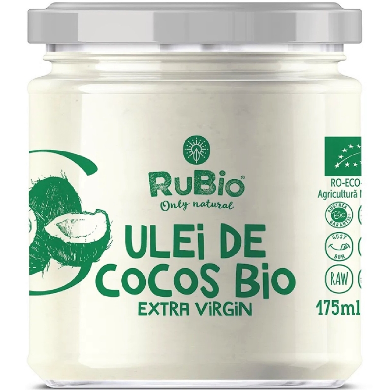 Ulei Cocos Extravirgin Bio 175ml - Rubio