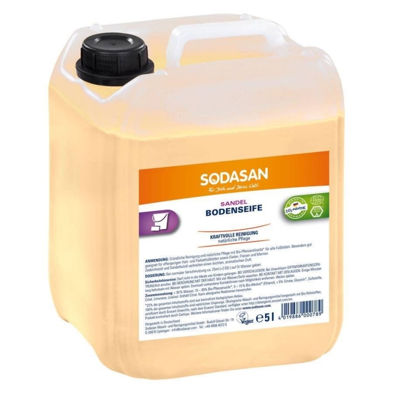 Detergent lichid pardoseli 5L - SODASAN