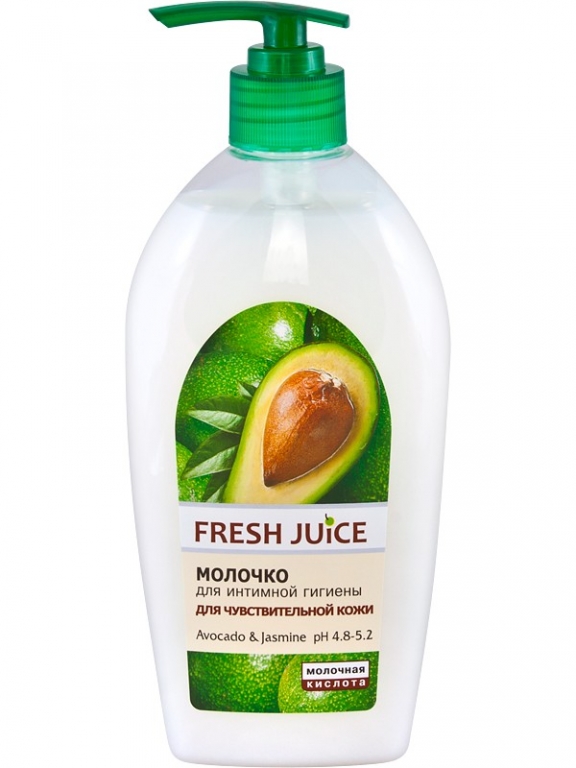 Laptisor igiena intima delicat avocado iasomie 500ml - FRESH JUICE