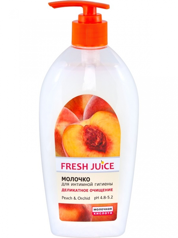 Laptisor igiena intima delicat piersica orhidee 500ml - FRESH JUICE