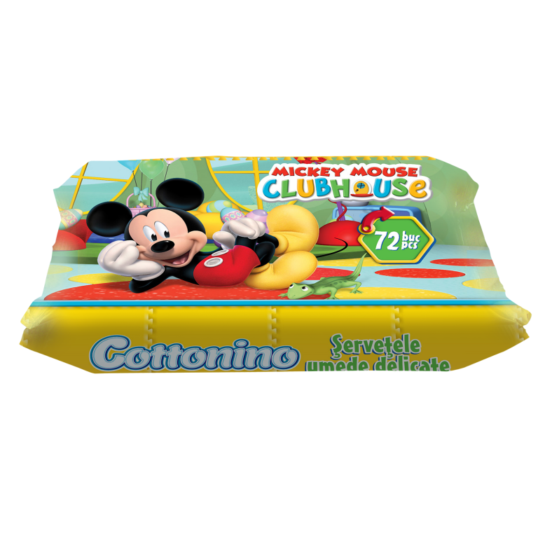 Servetele umede copii Mickey Mouse 72b - COTTONINO