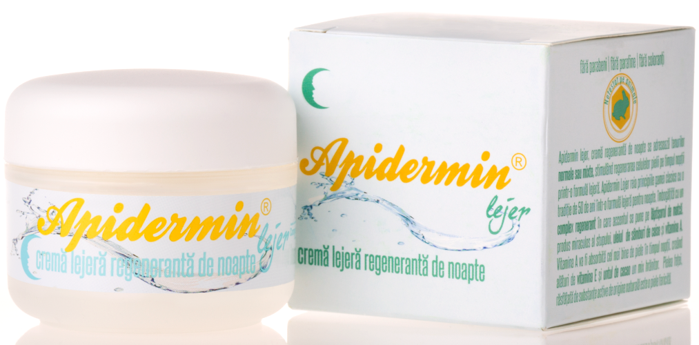 Crema noapte regeneranta Apidermin Lejer 50ml - COMPLEX APICOL