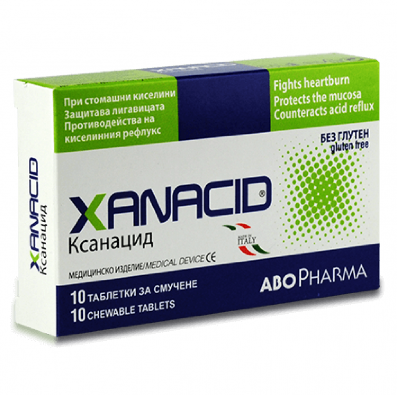 Xanacid 10cp - ABOPHARMA