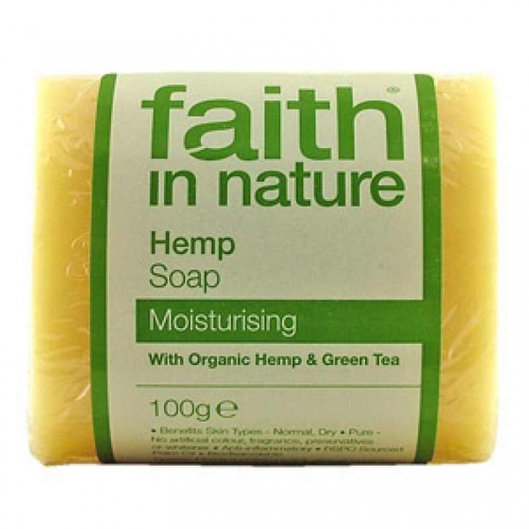 Sapun canepa ceai verde 100g - FAITH IN NATURE