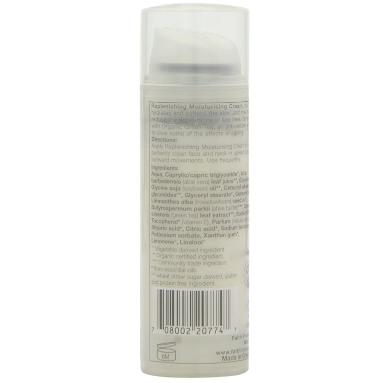 Crema fata hidratanta ceai verde 50ml - FAITH IN NATURE