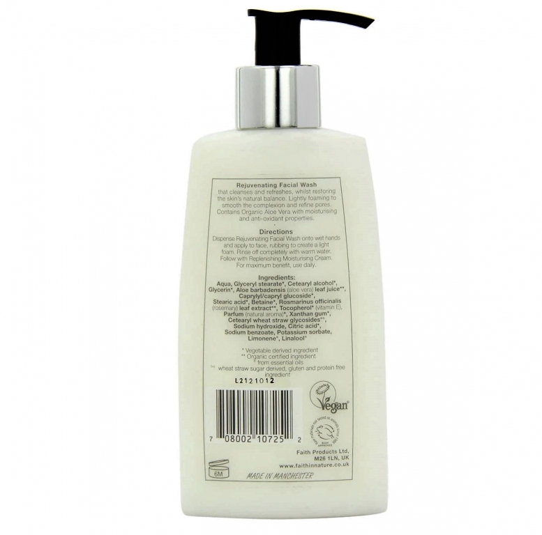 Demachiant facial rejuvenant aloe vera 150ml - FAITH IN NATURE