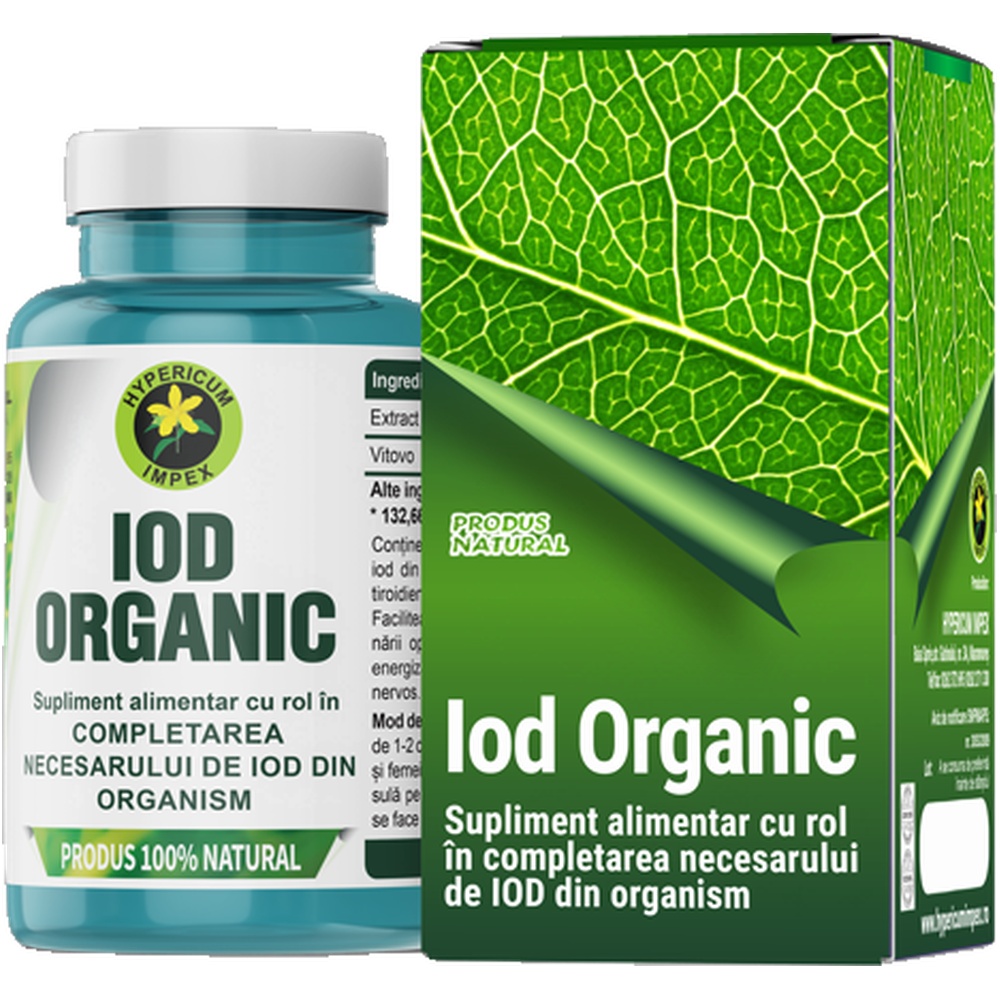 Iod organic forte 40cps - HYPERICUM