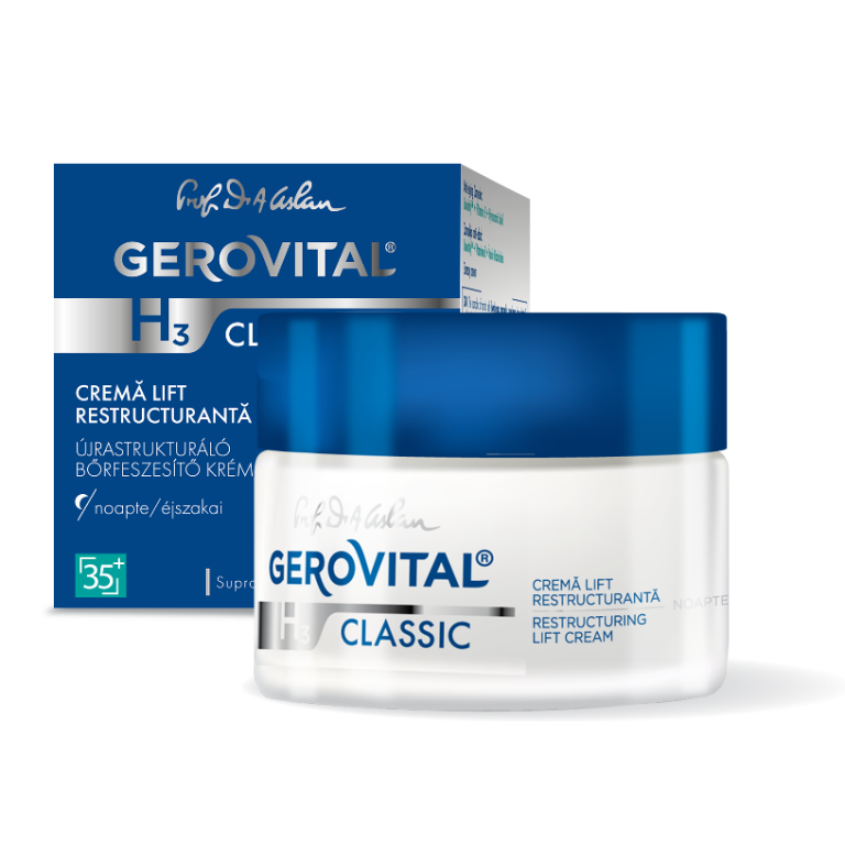 Crema Noapte Lift Restructuranta 50ml - Gerovital H3 Classic