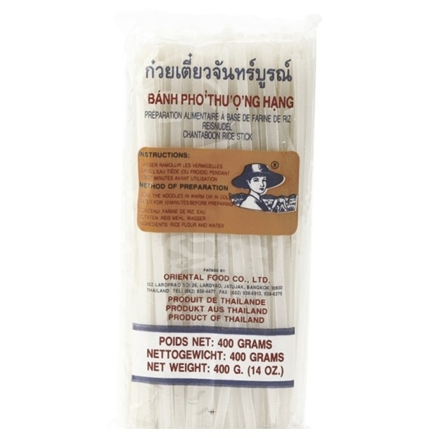 Paste taitei lati orez 400g - ORIENTAL FOOD