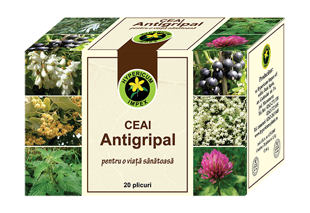 Ceai antigripal 30g - HYPERICUM PLANT
