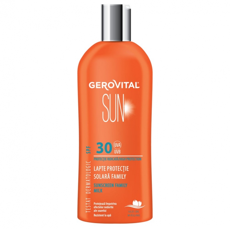 Lapte protectie solara family spf30 300ml - GEROVITAL SUN