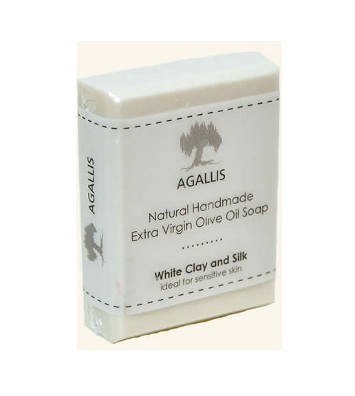 Sapun argila alba piele sensibila 100g - AGALLIS