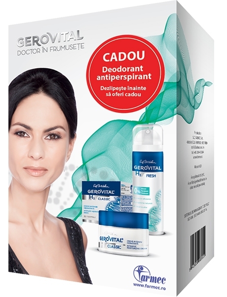 Caseta cadou Fresh [crema lift intensiv hidratanta+deodorant antiperspirant] 2b - GEROVITAL H3 CLASSIC