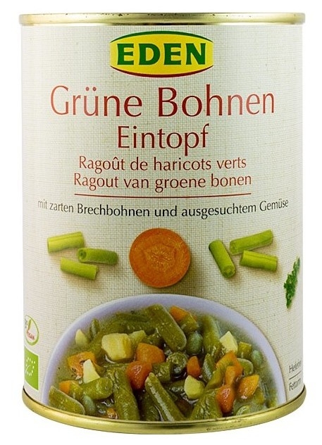 Ghiveci fasole verde pastai eco 560g - EDEN