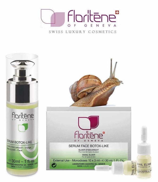 Ser concentrat extract melc Botox Like 30ml - FLORITENE