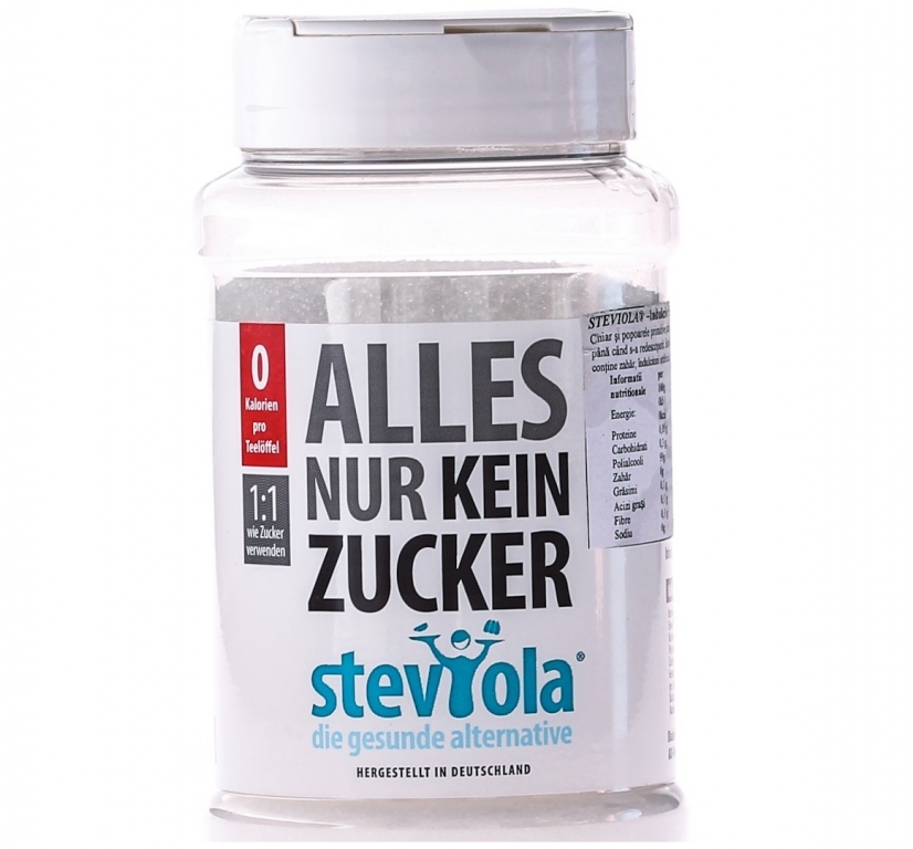 Stevie indulcitor cristalizat 350g - STEVIOLA