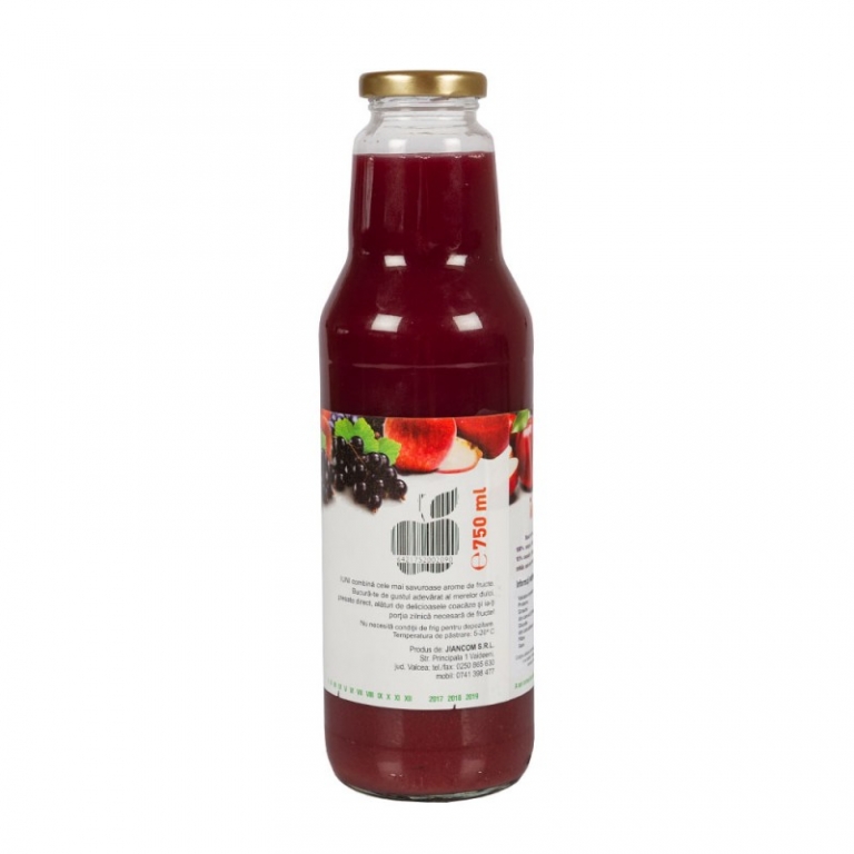 Suc mere coacaze 750ml - NATURAL PREMIUM