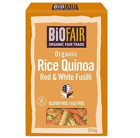 Paste fusilli orez quinoa alba quinoa rosie eco 250g - BIOFAIR