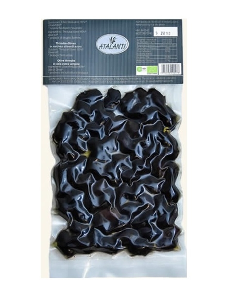 Masline negre throuba vidate eco 200g - ATALANTI