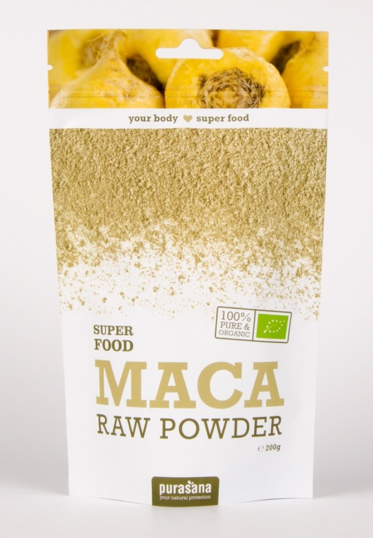 Pulbere maca raw bio 200g - PURASANA