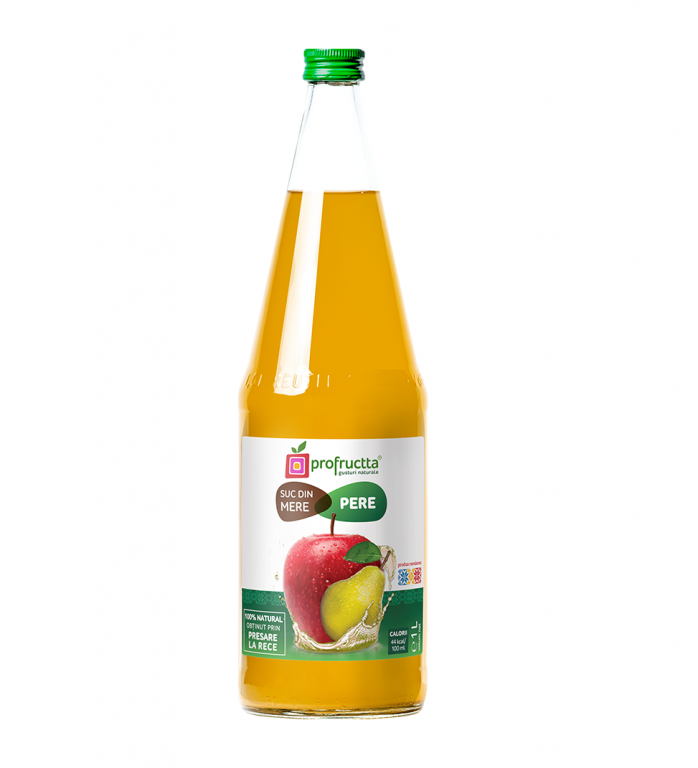 Suc mere pere natural 1L - PROFRUCTTA