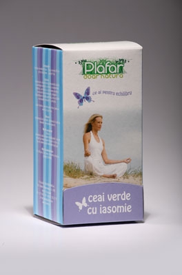 Ceai verde iasomie 20dz - PLAFAR