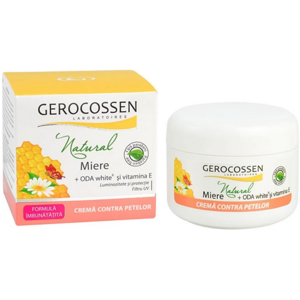 Crema contra petelor Natural 100ml - GEROCOSSEN