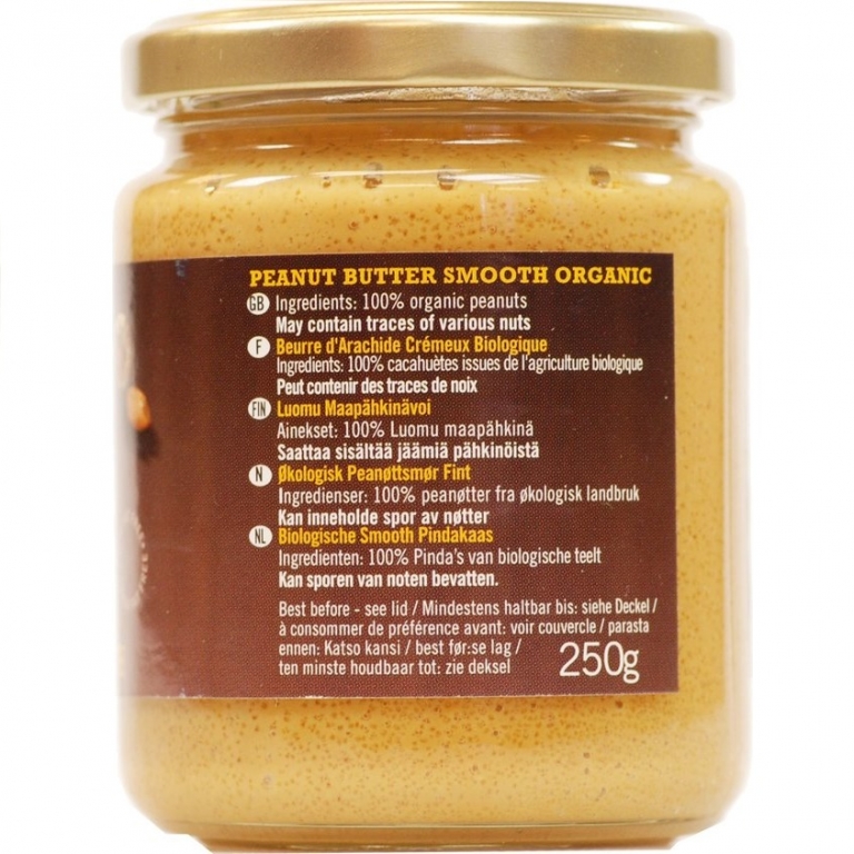 Unt arahide fin natur eco 250g - BIONA