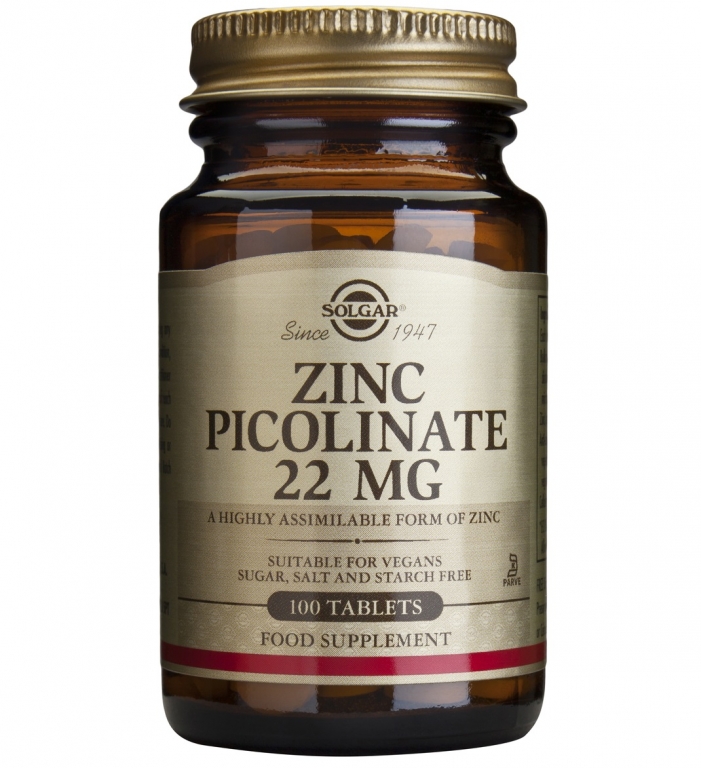 Zinc picolinat 22mg 100cp - SOLGAR
