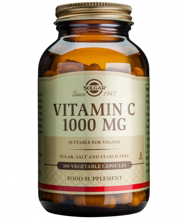 Vitamina C 1000mg 100cps - SOLGAR