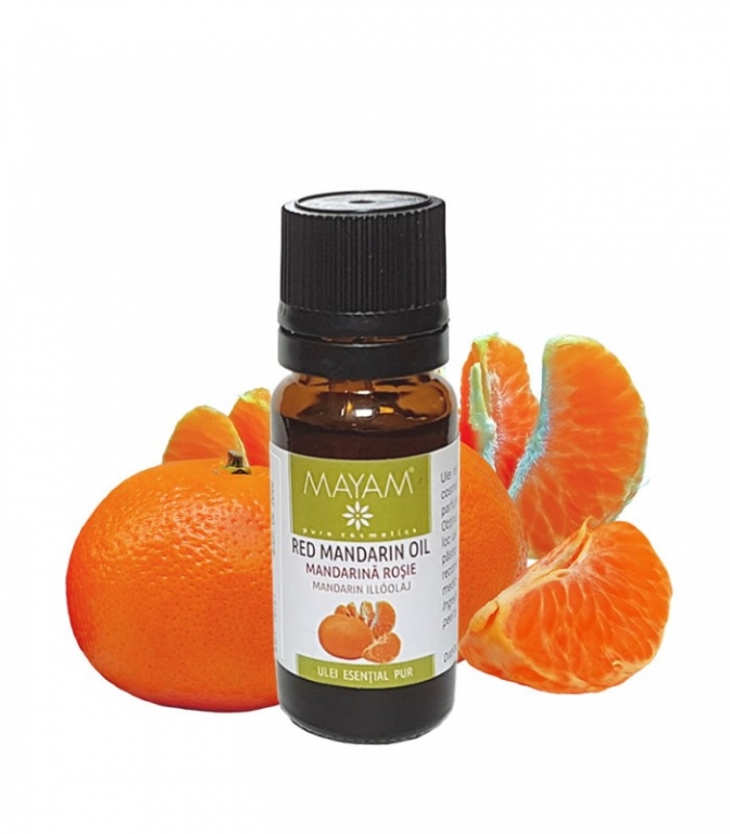 Ulei esential mandarina rosie 10ml - MAYAM