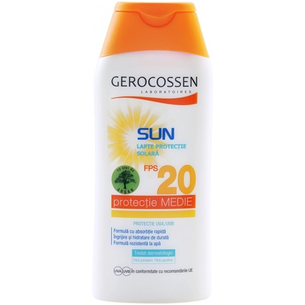 Lapte protectie solara spf20 Sun 200ml - GEROCOSSEN