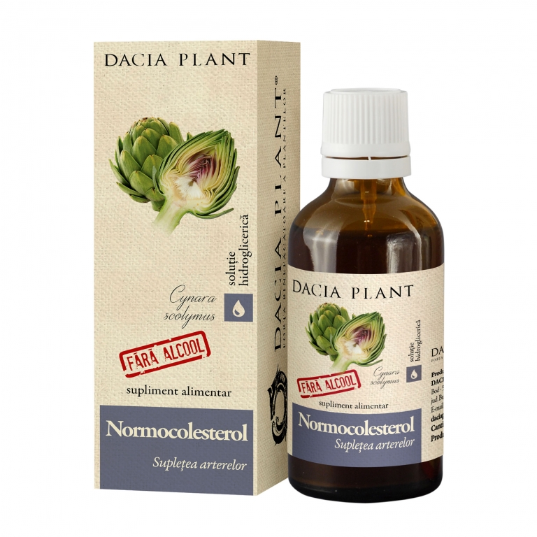 Extract hidrogliceric Normocolesterol 50ml - DACIA PLANT