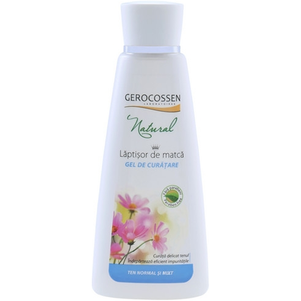 Gel curatare ten normal/mixt Natural LM 200ml - GEROCOSSEN