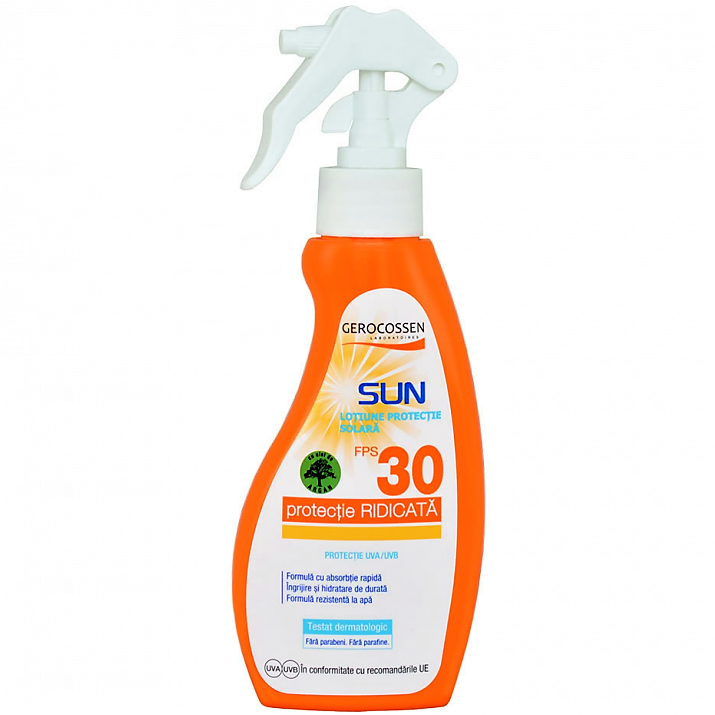 Lotiune protectie solara spf30 Sun 200ml - GEROCOSSEN