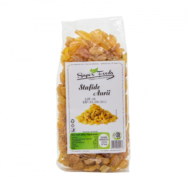Stafide Aurii 250g - Superfoods
