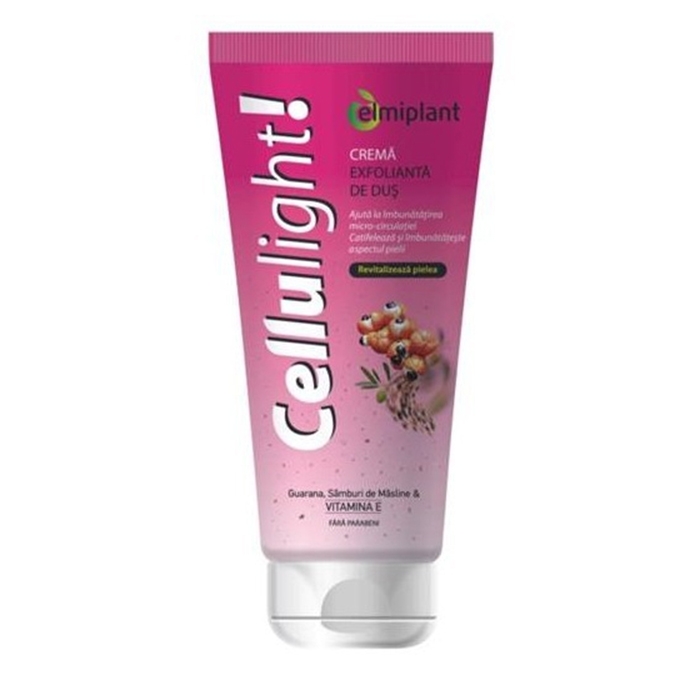 Crema dus exfolianta CelluFight 200ml - ELMIPLANT