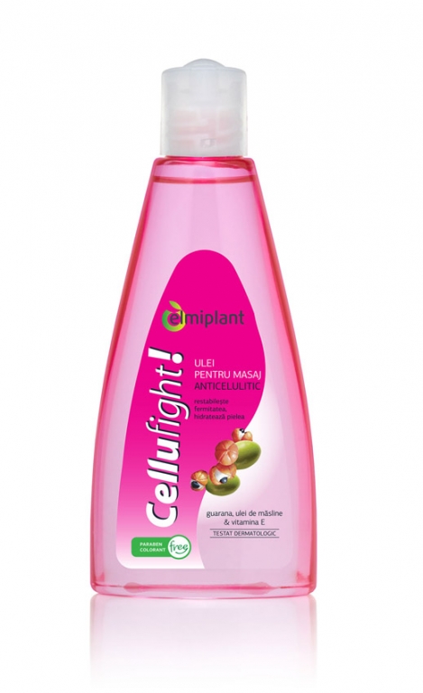 Ulei masaj anticelulita CelluFight 200ml - ELMIPLANT