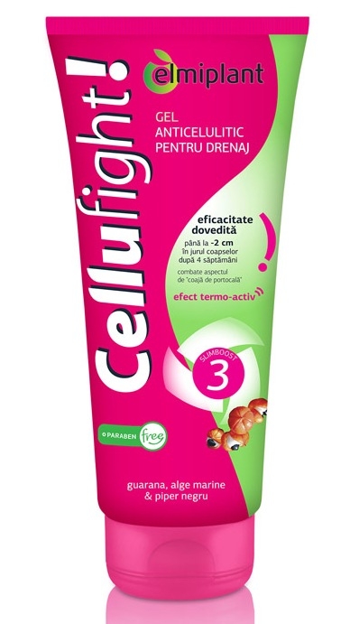 Gel anticelulita drenaj CelluFight 200ml - ELMIPLANT