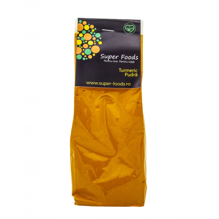 Condiment Turmeric Macinat 200g - Superfoods