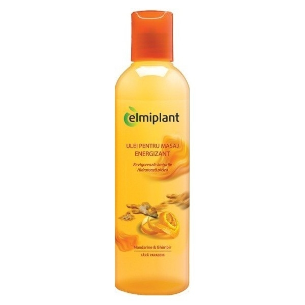 Ulei masaj energizant 250ml - ELMIPLANT