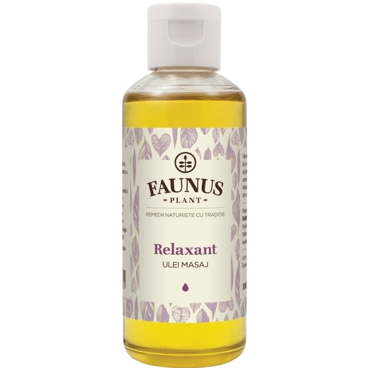 Ulei masaj relaxant 100ml - FAUNUS PLANT