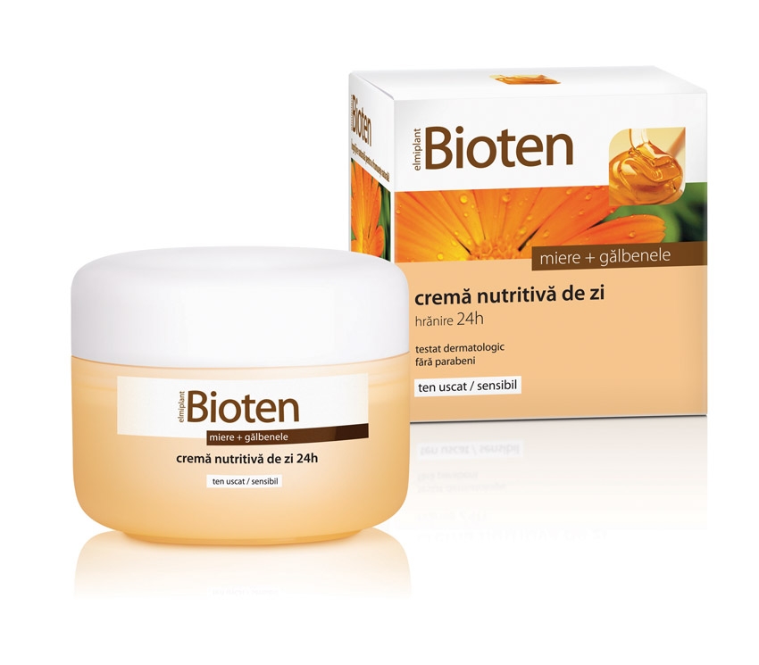 Crema zi nutritiva ten uscat/sensibil Bioten 50ml - ELMIPLANT