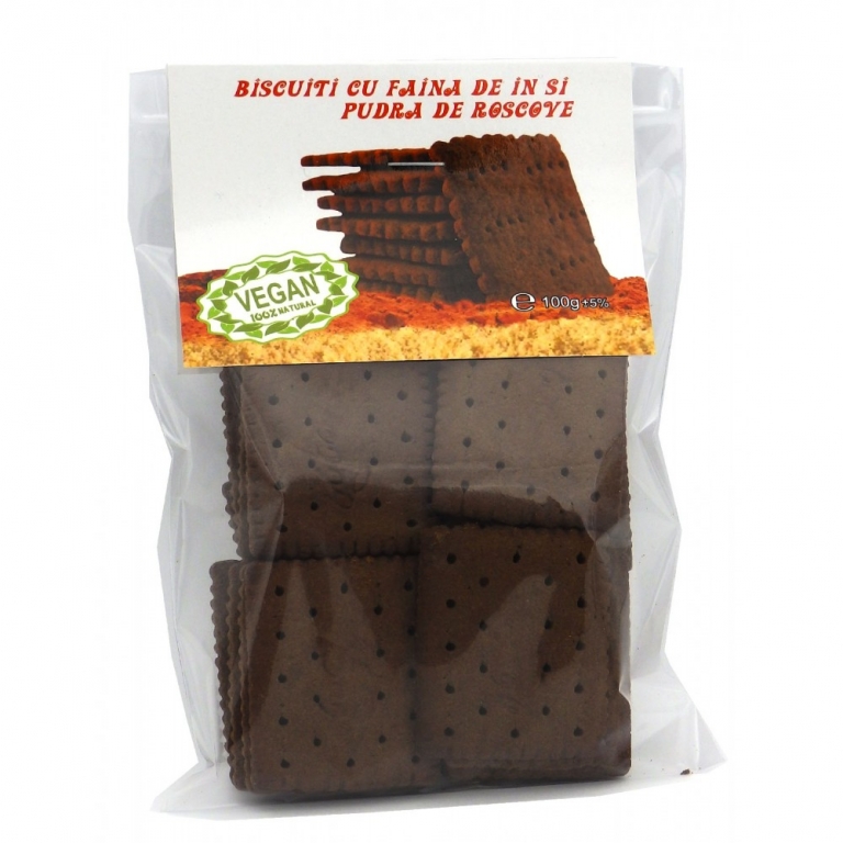 Biscuiti faina in roscove 100g - GREEN SENSE