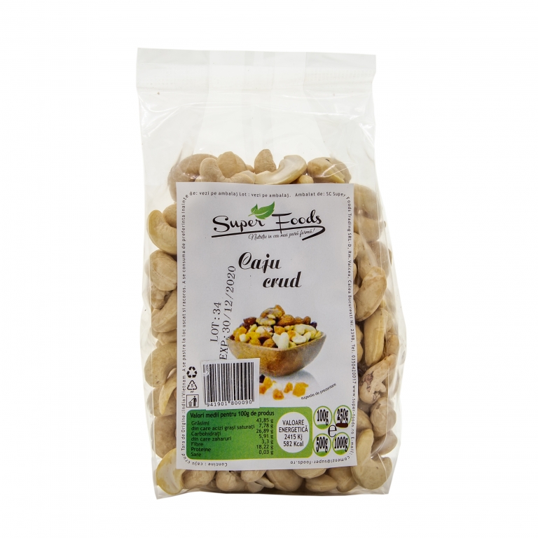 Caju crud 250g - SUPERFOODS